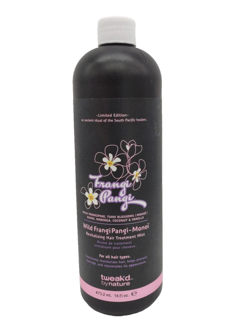 Tweak'd Supersize Wild Frangi Pangi Monoi Hair Mist 16oz Limited No Pump New